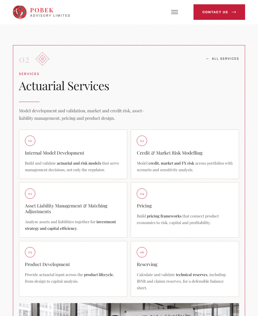 Actuarial Services